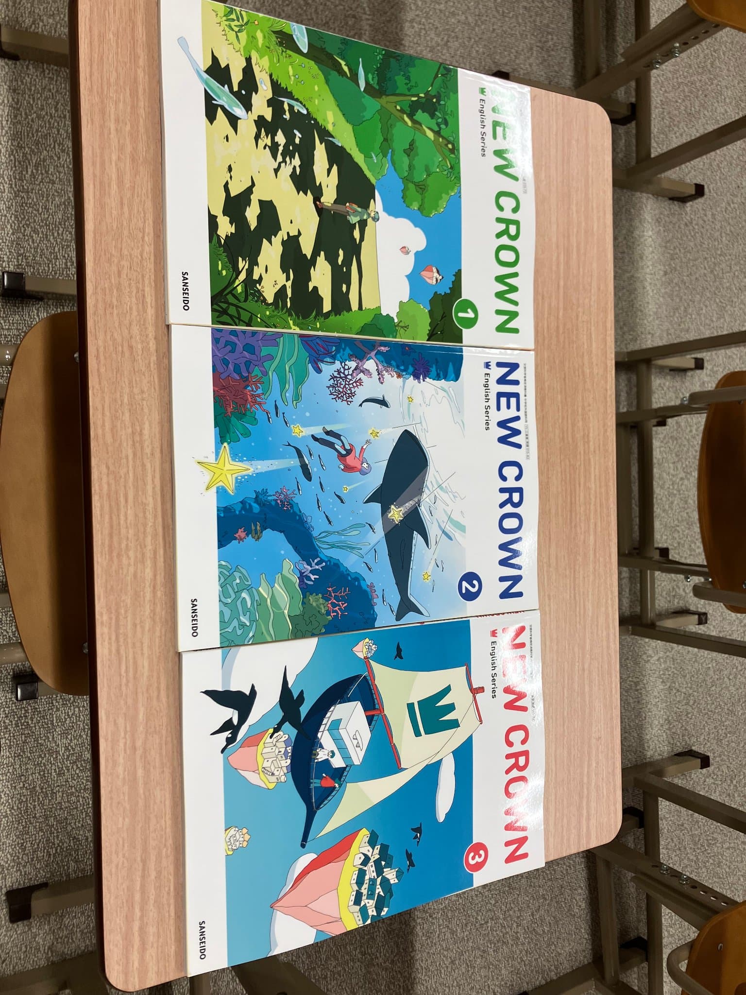 英語の検定教科書